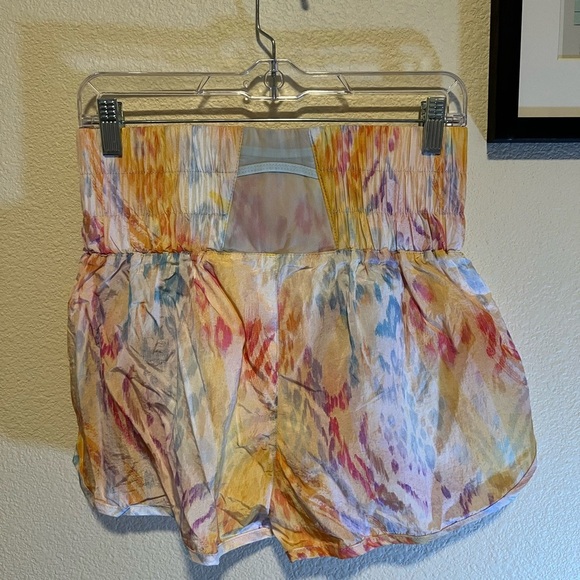 Free People Movement Vibrant Multicolor High Waist Women's Shorts size medium - Picture 4 of 4